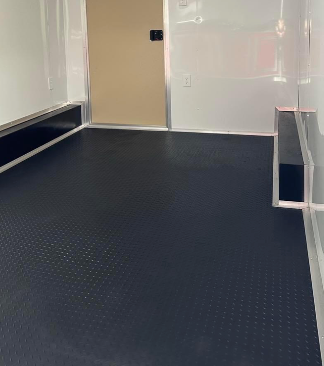 rubber tread plate RTP - Rubber Tread Plate | Custom Cargo Trailer | Food Trailer | Concession Trailer | Built in Georgia