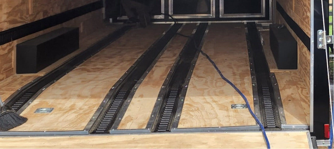 24ft Recessed Floor E Track